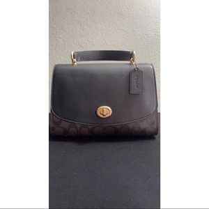 Coach tilly top satchel